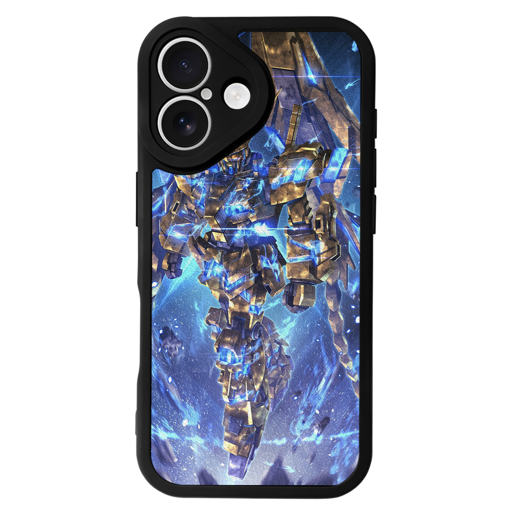 （画像用） 機動戦士ガンダム Mobile Suit Gundam 【iPhone 16シリーズ対応】シリコンスマホケース（レザー調） 材質：シリコン